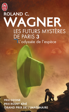 Résultat de recherche d'images pour "L’Odyssée de l’espèce de Roland C. Wagner cover"