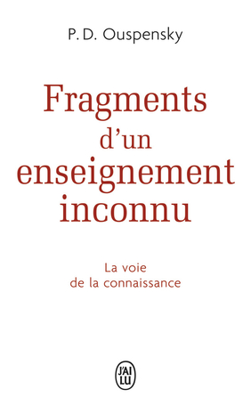 FRAGMENTS D'UN ENSEIGNEMENT INCONNU